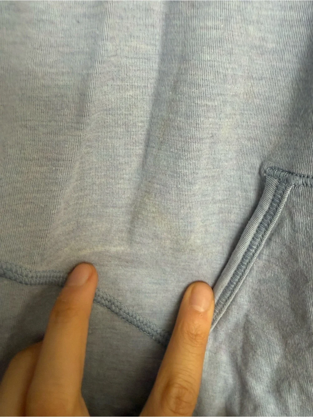 Lululemon Time Out Hoodie in Heathered Deep Indigo / Heathered Hydrangea Blue